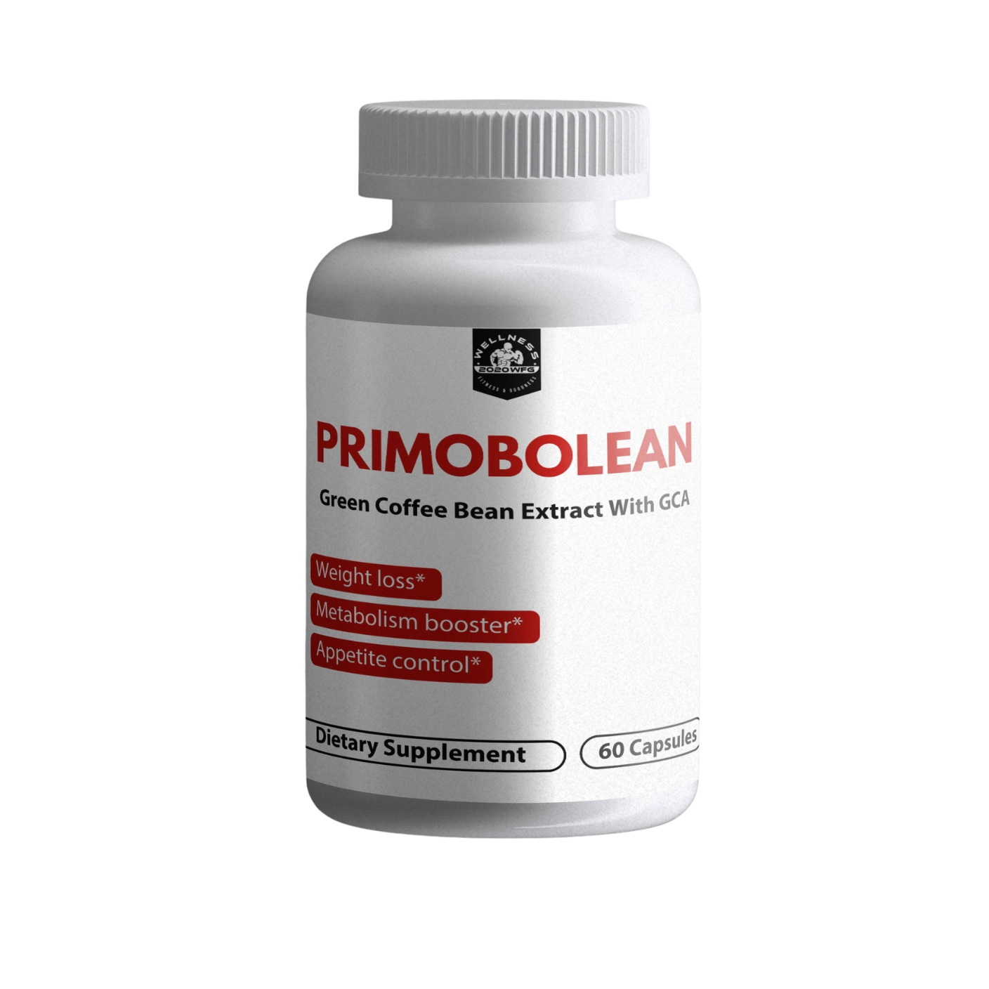 PRIMOBOLEAN: Metabolic Support | 60 Capsules – Green Coffee Bean &amp; Natural Energy for Active Lifestyles by 2020WFG