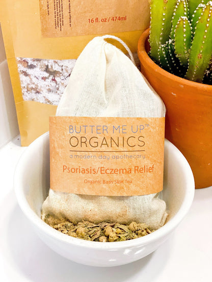 Organic Skin Care Bath Tea by Butter Me Up Organics