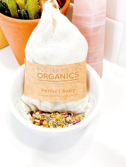 Perfect Baby Organic Bath Tea / Sachet by Butter Me Up Organics
