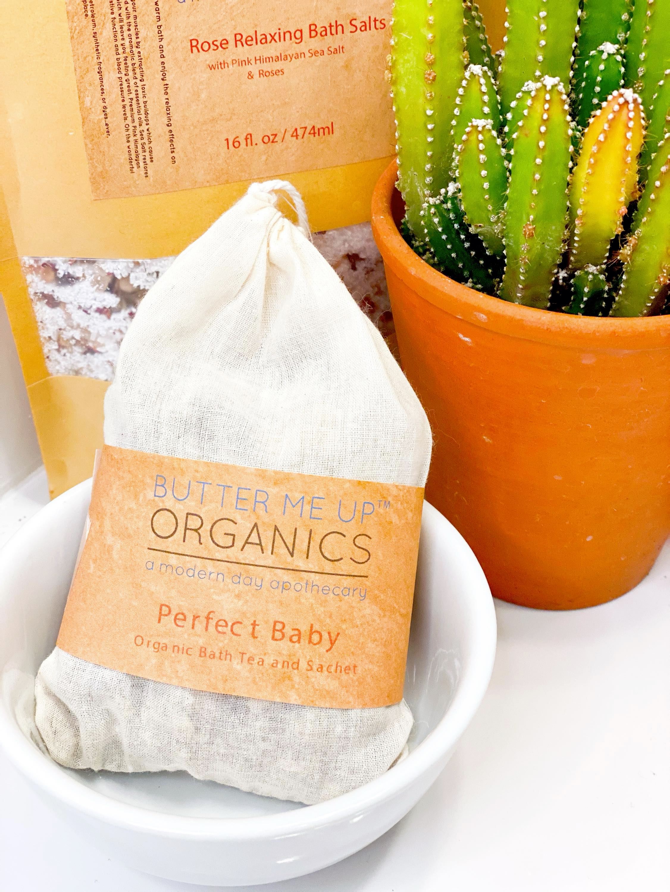Perfect Baby Organic Bath Tea / Sachet by Butter Me Up Organics