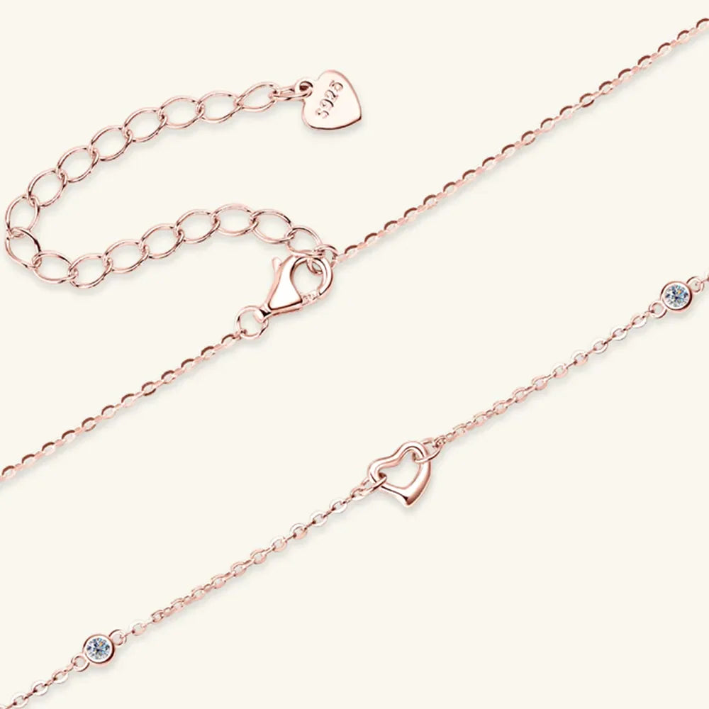 Sparkala™ 925 Sterling Silver Heart Necklace by Sparkala