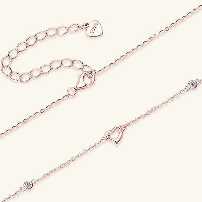 Sparkala™ 925 Sterling Silver Heart Necklace by Sparkala