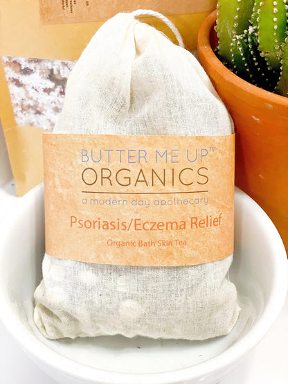 Organic Skin Care Bath Tea by Butter Me Up Organics