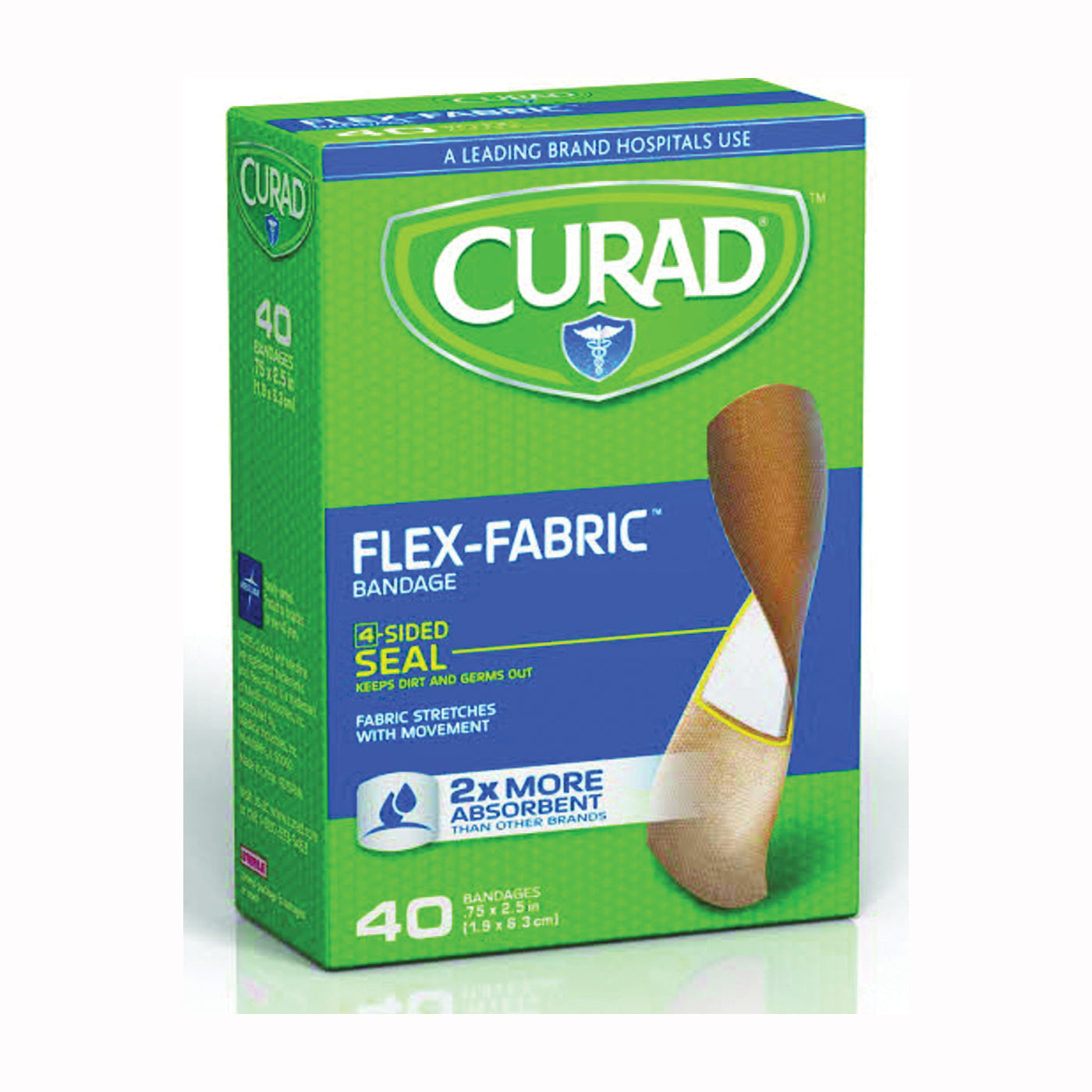Curad Adhesive Bandages - Flex Fabric 40 by Pasteur Pharmacy
