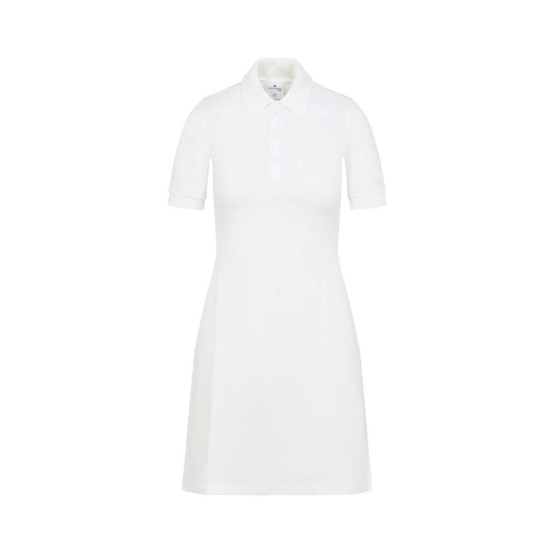 Courreges Piqué Polo Dress Women by Luosophy