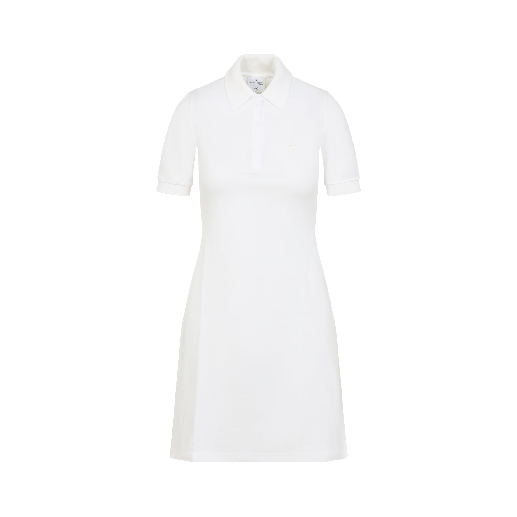 Courreges Piqué Polo Dress Women by Luosophy