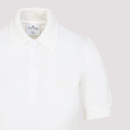 Courreges Piqué Polo Dress Women by Luosophy