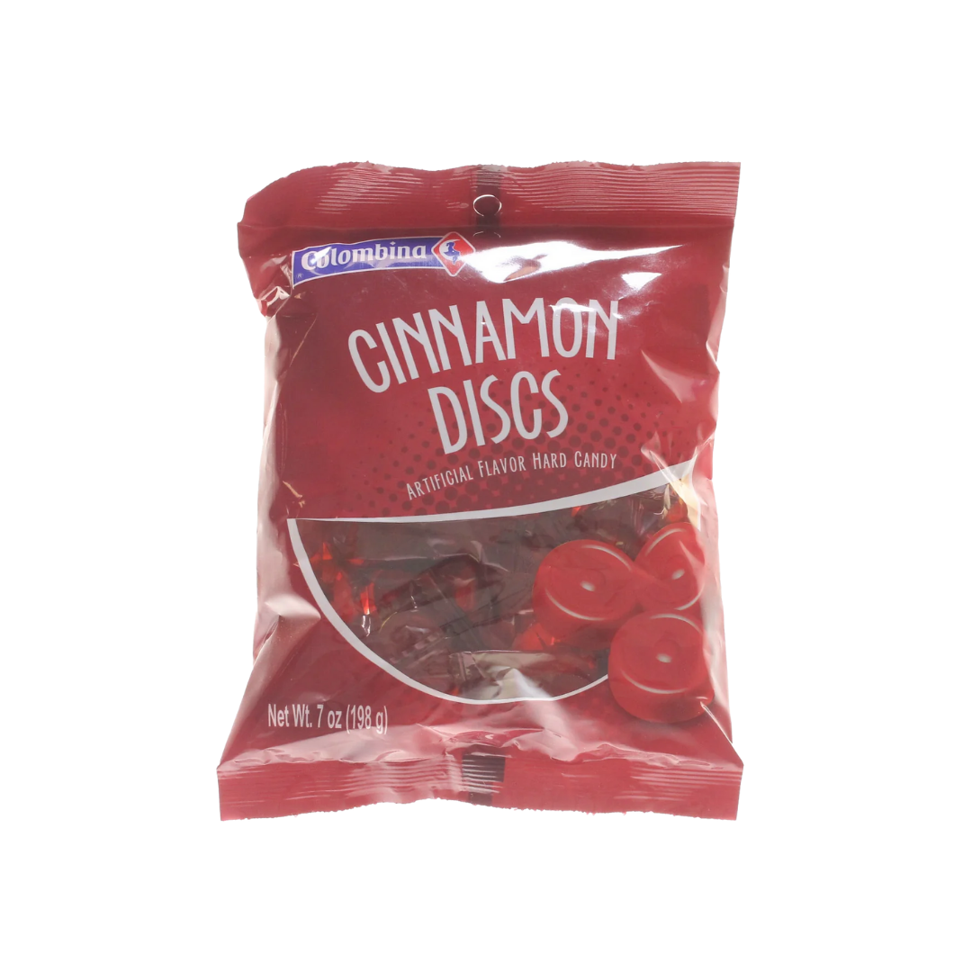 Colombina Cinnamon Hard Candy Bag (7oz) by Farmacias Savia