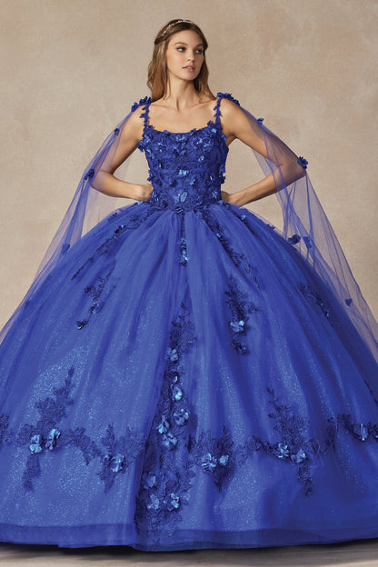 Juliet 1436 A-Line Ball Quinceanera Poofy Gown by DiscountDressShop