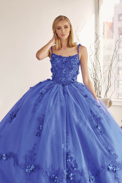 Juliet 1436 A-Line Ball Quinceanera Poofy Gown by DiscountDressShop