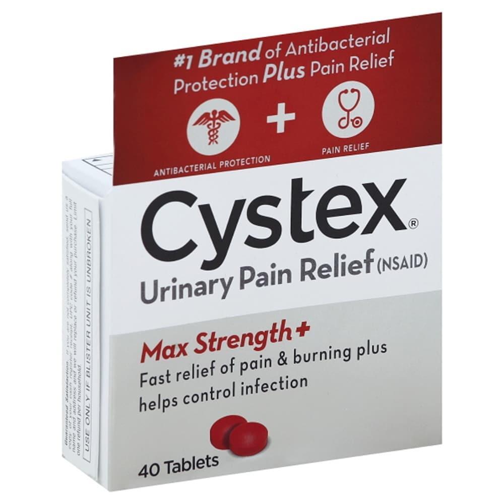 Cystex Urinary Pain Relief, Max Strength+, Tablets by Pasteur Pharmacy