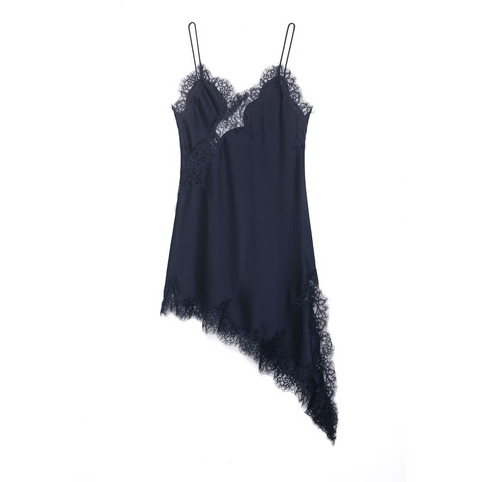 Spring Sexy Sexy Design Niche Lace Asymmetric Dress by Ragazza