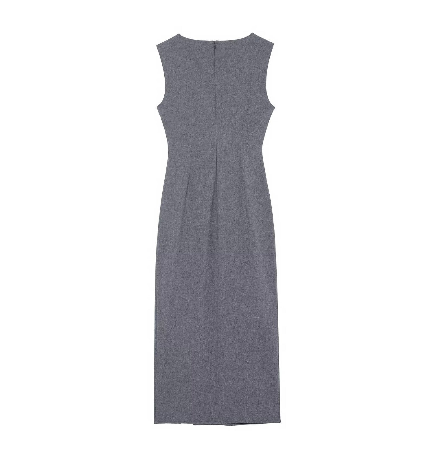 Women Clothing Slim Fit Midi Dress