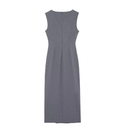 Women Clothing Slim Fit Midi Dress