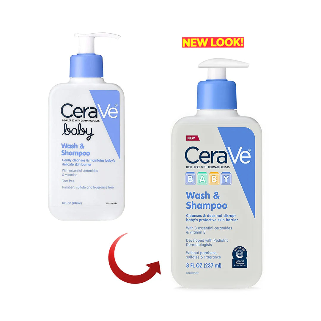 CeraVe Baby Wash &amp; Shampoo, 8 Fl Oz by Pasteur Pharmacy