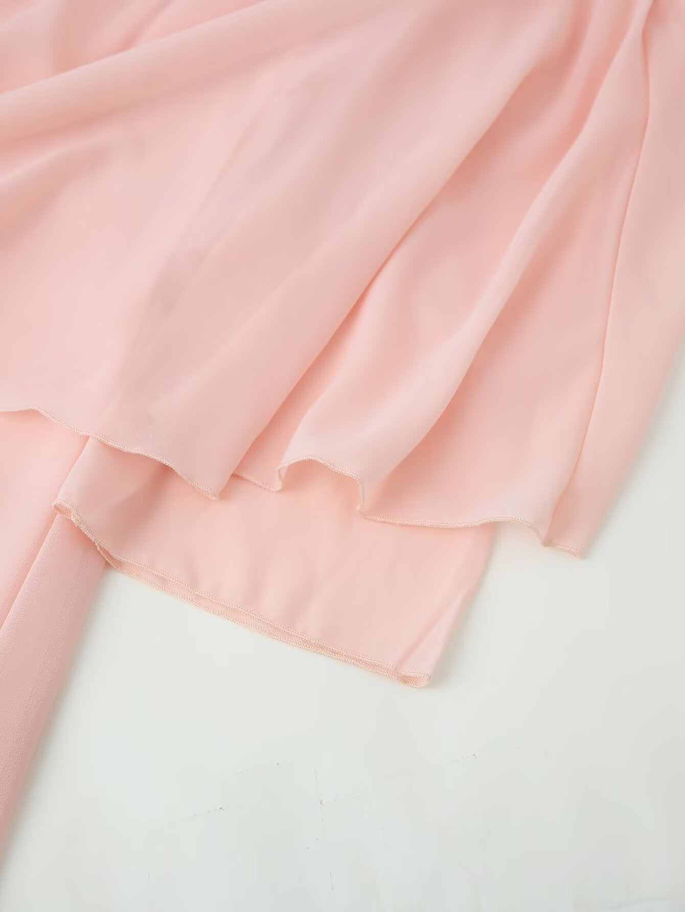 Women Summer round Neck Loose Elegant Elegant Long Sleeved Shawl Dress by Ragazza