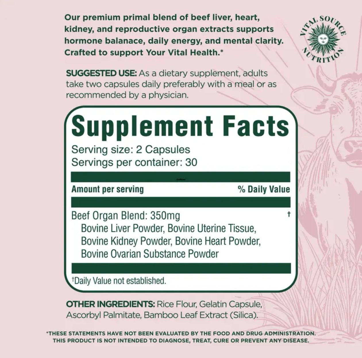 Vital Source Nutrition-BiFi - Primal Health Blend Capsules by VAH
