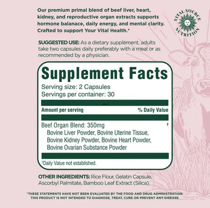 Vital Source Nutrition-BiFi - Primal Health Blend Capsules by VAH