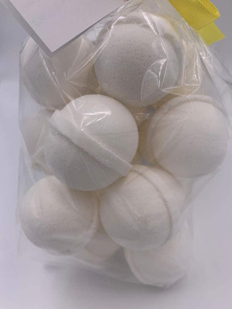14 bath bombs 1 oz each (Orange Blossom &amp; Honey) gift bag bath fizzies, great for kids, shea, cocoa, 7 ultra rich oils by Spa Pure