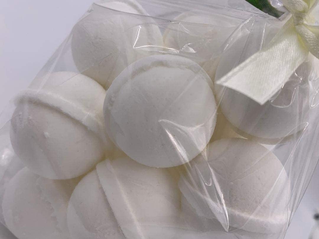 14 bath bombs 1 oz each (Orange Blossom &amp; Honey) gift bag bath fizzies, great for kids, shea, cocoa, 7 ultra rich oils by Spa Pure