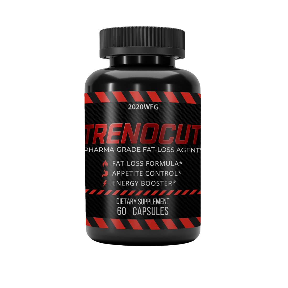 TRENOCUT: AM Fat Metabolism Activator | 60 Capsules – Clinically Studied Ingredients for Targeted Fat Loss by 2020WFG