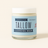 Unscented Tallow Cleansing Balm | Natural Makeup Remover & Deep Moisturizing Cleanser | Grass-Fed Beef Tallow with Castor Oil by Lady May Tallow