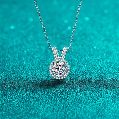 1 Carat Sparkala™ Rabbit Ears Shape Pendant Necklace by Sparkala