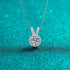 1 Carat Sparkala™ Rabbit Ears Shape Pendant Necklace by Sparkala