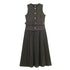 Women Clothing with Belt Stitching Dress by Ragazza