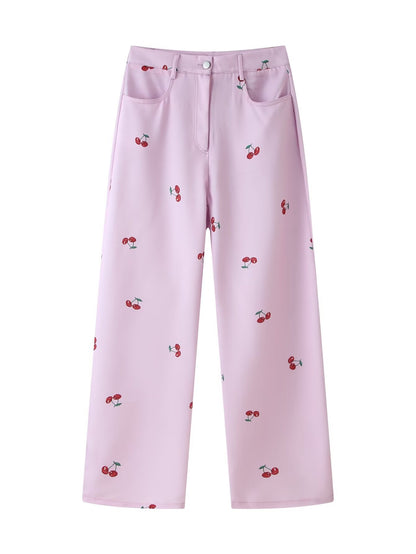 Women Summer Sleeveless Graphic Pants Set by Ragazza