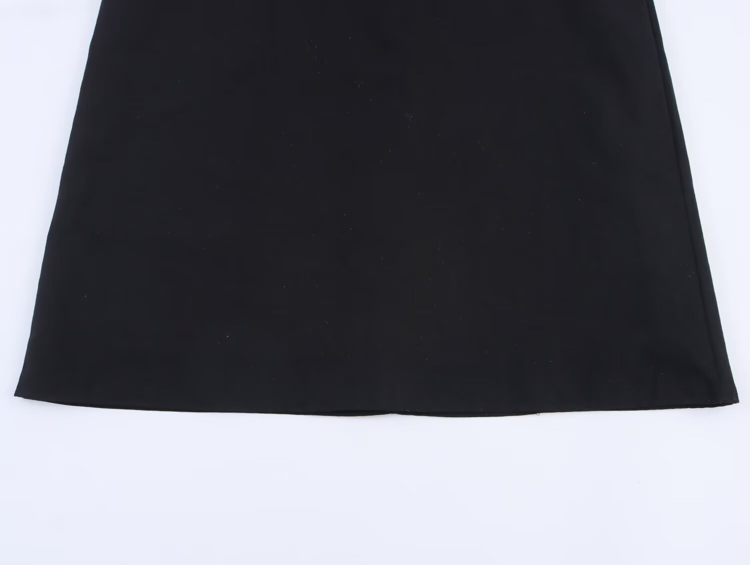 Elegant Black Slim Fit Slimming Lace Stitching Side Waist Split Sling Dress by Ragazza