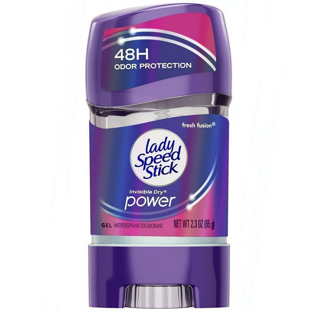 Lady Speed Stick Invisible Dry Antiperspirant/Deodorant, Power, Fresh Fusion, Gel by Pasteur Pharmacy