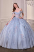 Ladivine 15728 Off Shoulder Quinceanera Ball Gown by DiscountDressShop