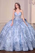Ladivine 15732 Fairytale Strapless Sweetheart Cinderella Quinceanera Ball Gown by DiscountDressShop