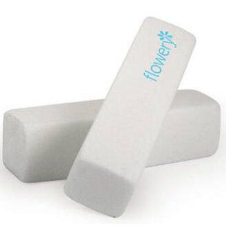 Flowery Polar Bar White Block Nail File 1 by Pasteur Pharmacy