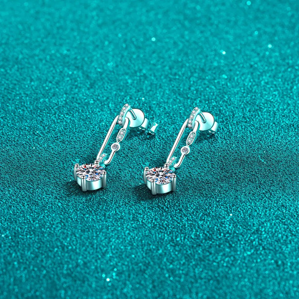 2 Carat Sparkala™ 925 Sterling Silver Earrings by Sparkala