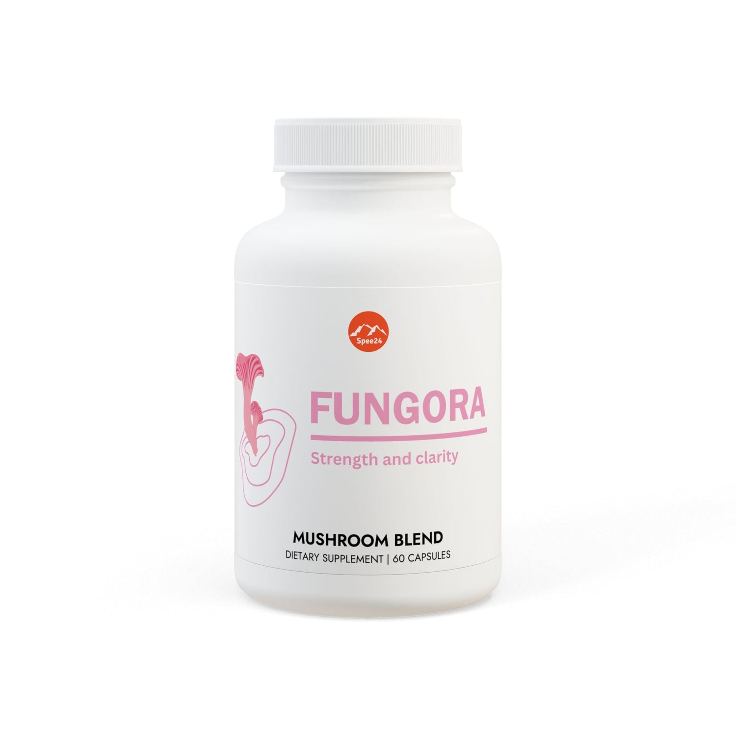 Fungora Mushroom Blend Supplement (60 Capsules) by Spee24, LLC