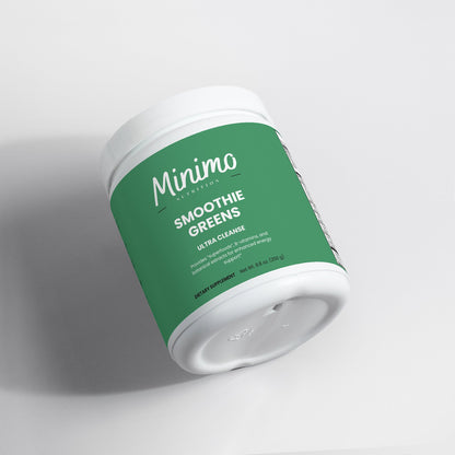 Ultra Cleanse Smoothie Greens, 8.8 oz by Minimo Nutrition