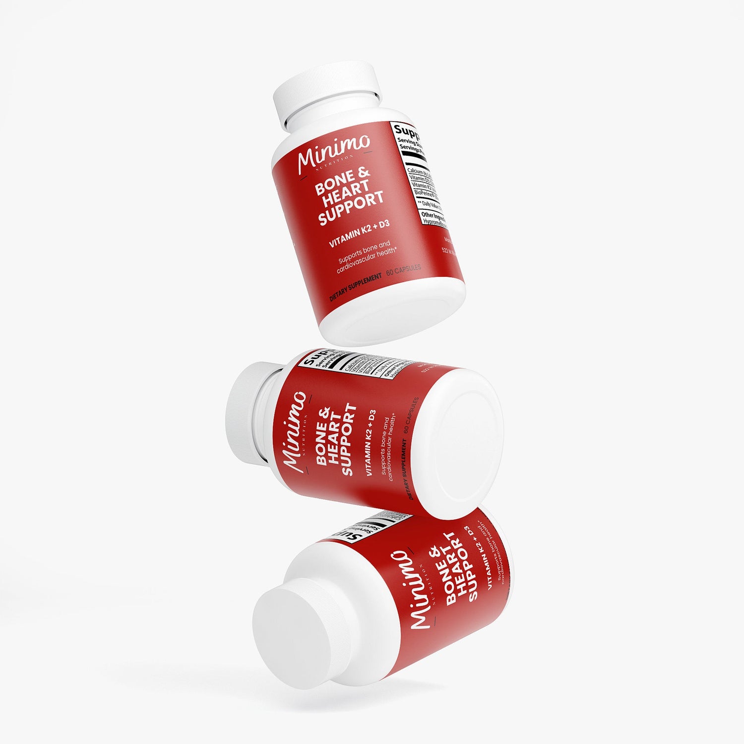 Bone &amp; Heart Support, 60 ct. by Minimo Nutrition