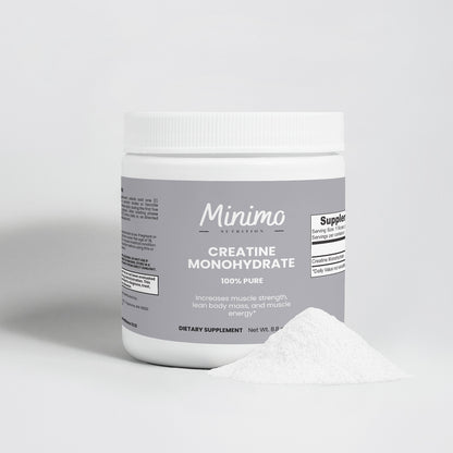 Creatine Monohydrate Powder, 8.8 oz by Minimo Nutrition