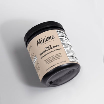 Daily Mushroom Brew, 7.4 oz by Minimo Nutrition