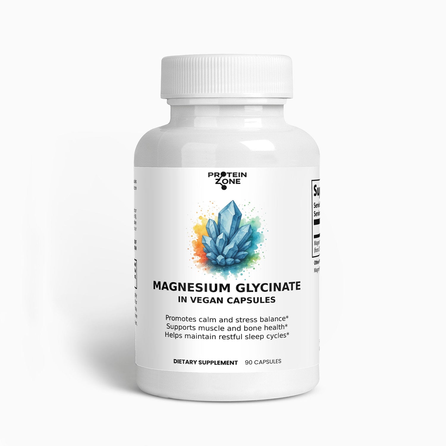 Magnesium Glycinate | High-Absorption Muscle &amp; Sleep Support by Protein Zone