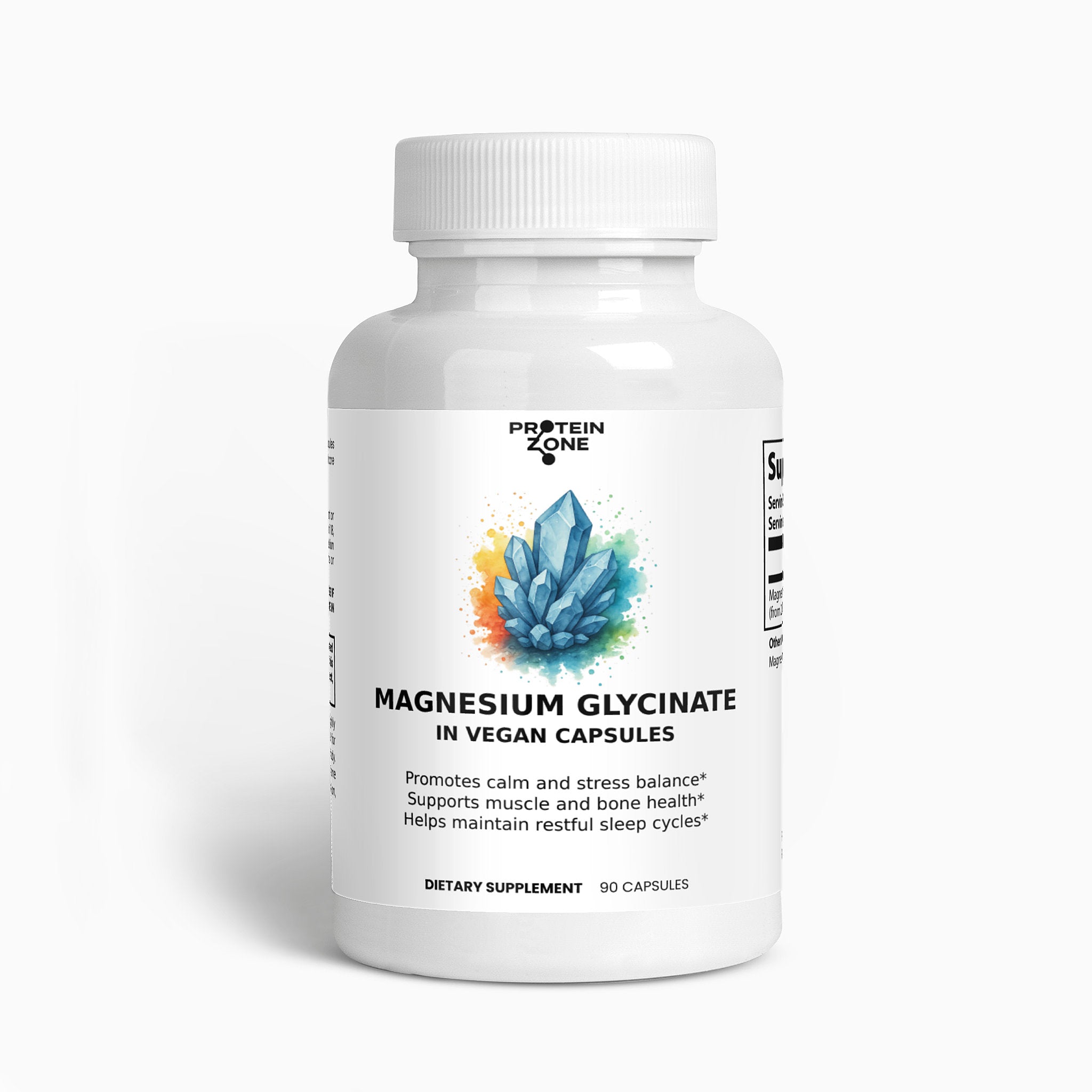 Magnesium Glycinate | High-Absorption Muscle &amp; Sleep Support by Protein Zone