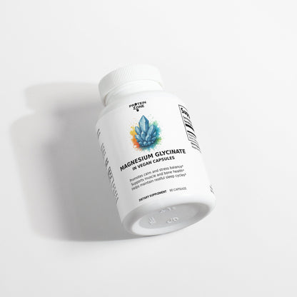 Magnesium Glycinate | High-Absorption Muscle &amp; Sleep Support by Protein Zone