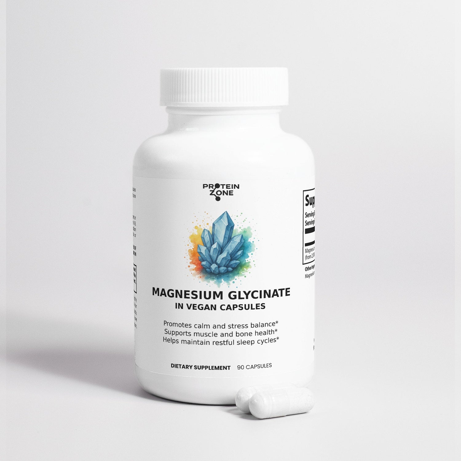 Magnesium Glycinate | High-Absorption Muscle &amp; Sleep Support by Protein Zone