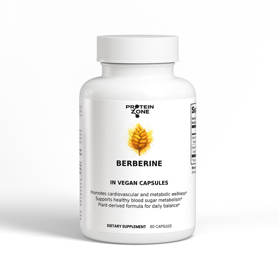 Berberine HCl Complex | Metabolic &amp; Blood Sugar Support by Protein Zone