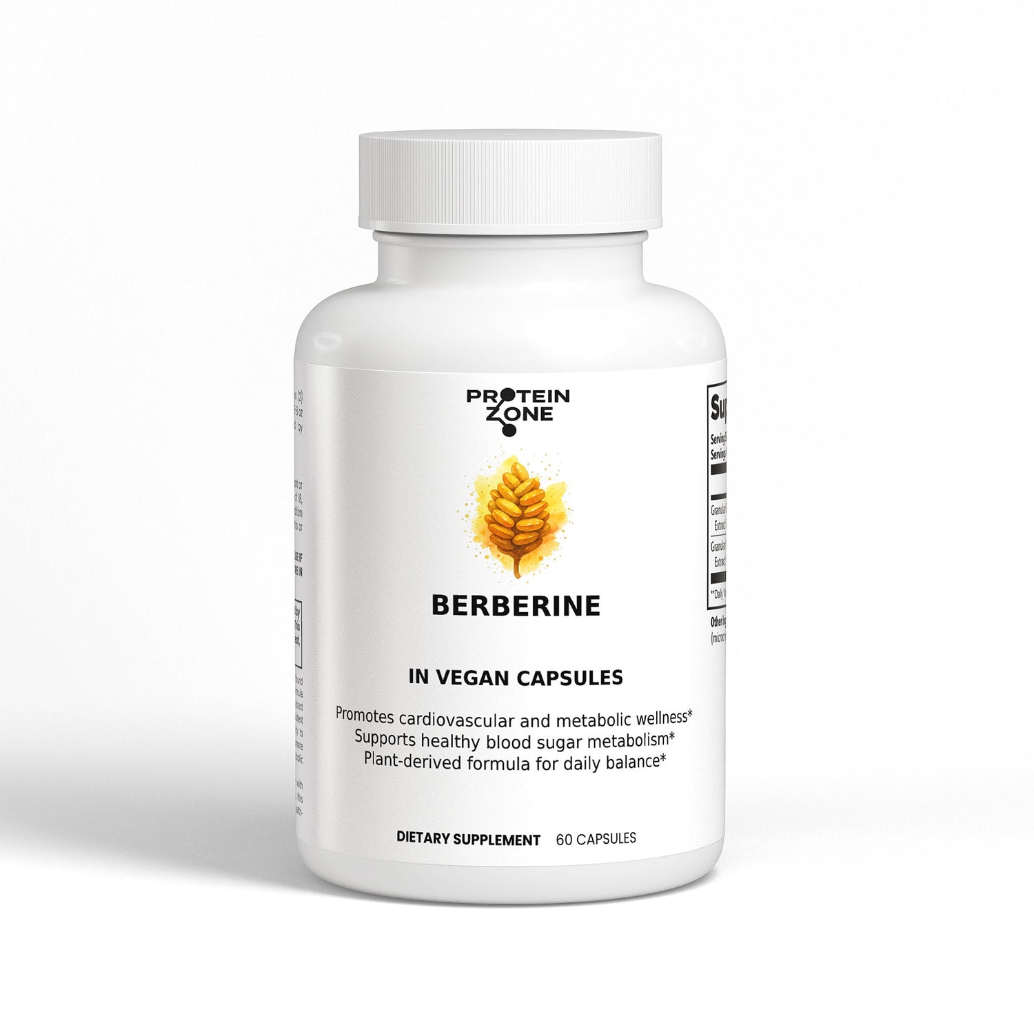 Berberine HCl Complex | Metabolic &amp; Blood Sugar Support by Protein Zone