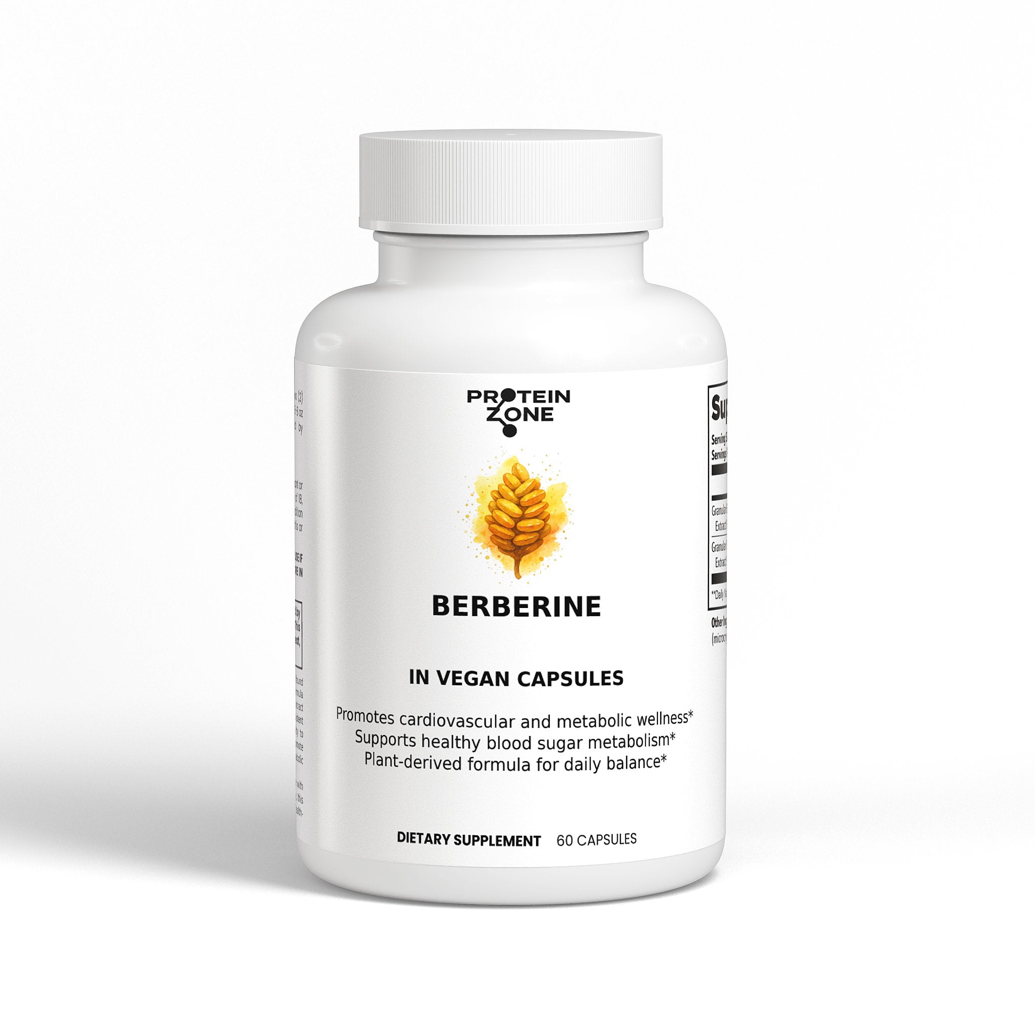Berberine HCl Complex | Metabolic &amp; Blood Sugar Support by Protein Zone
