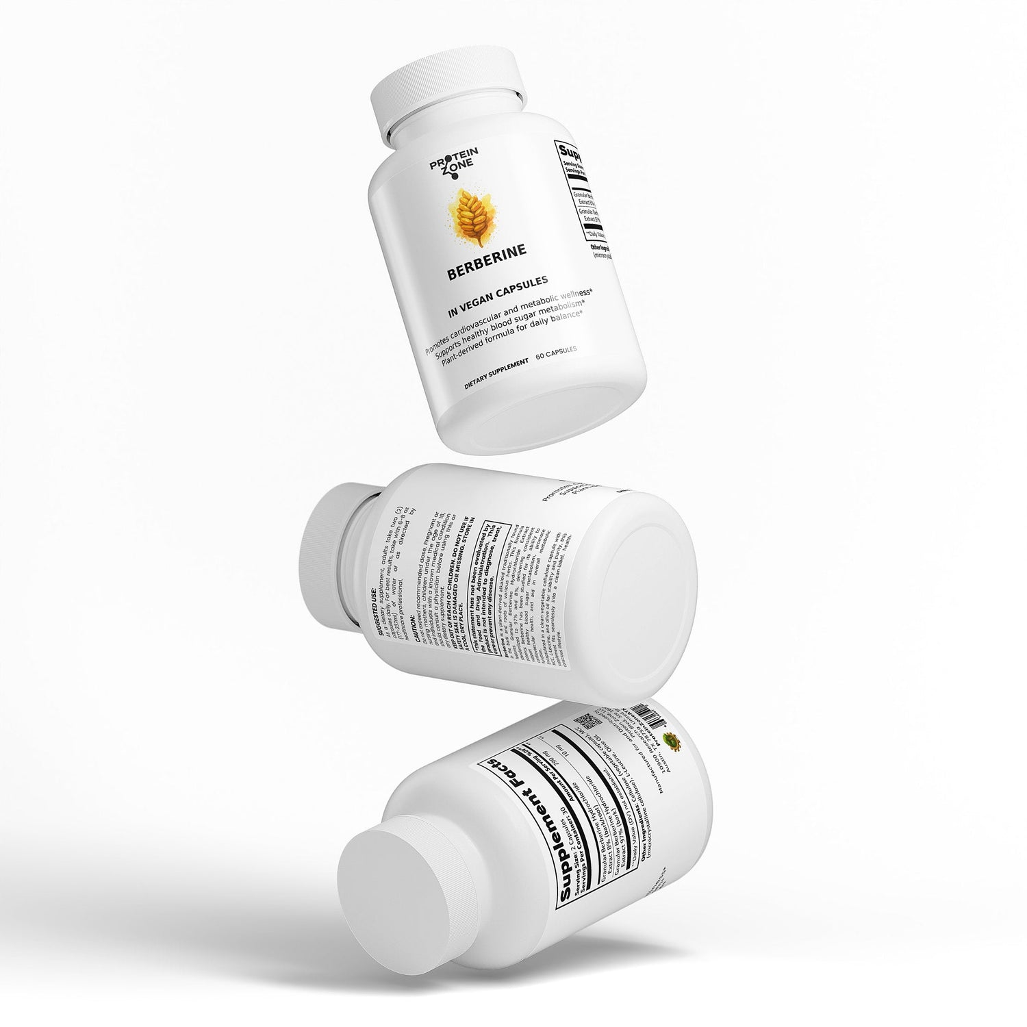 Berberine HCl Complex | Metabolic &amp; Blood Sugar Support by Protein Zone
