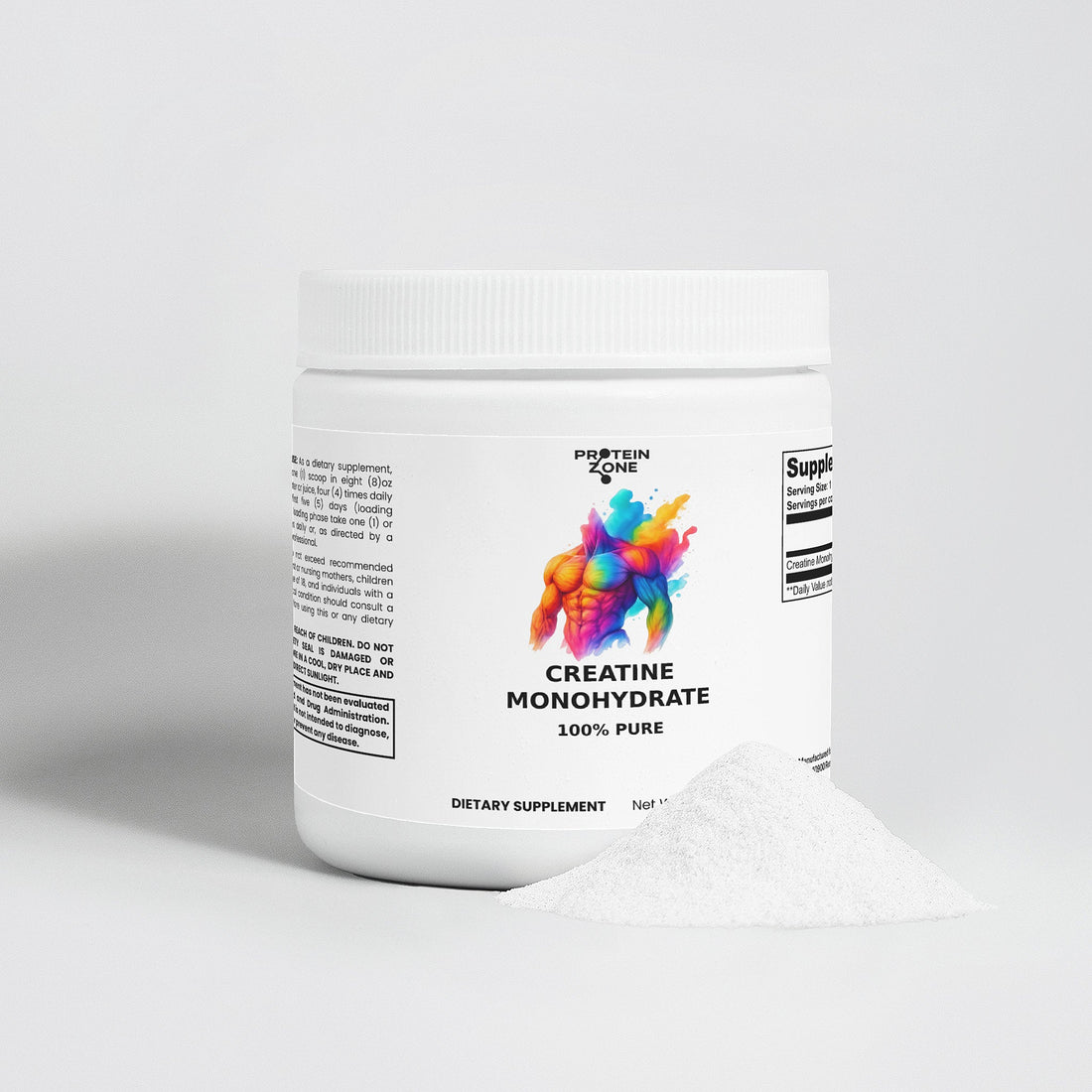 Pure Creatine Monohydrate | Strength &amp; Muscle Performance by Protein Zone